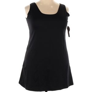 A'nue Ligne NWT Sleeveless Black Dress, American made.